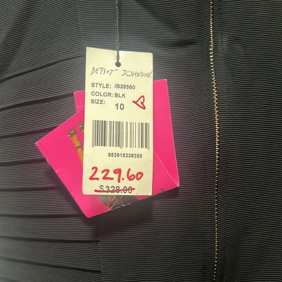 NWT BETSEY JOHNSON RARE VINTAGE BODYCON DRESS 10 - Picture 5 of 7